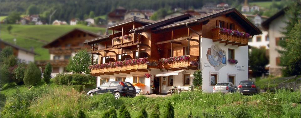 Garni Salegg Aparthotel Ortisei Eksteriør bilde
